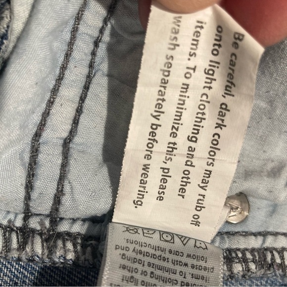 PACSUN Sz 27  Mid Wash Striped Mom Style Jeans - Picture 8 of 10